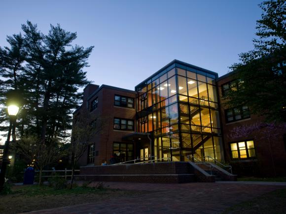 Scanlon Hall at Dusk